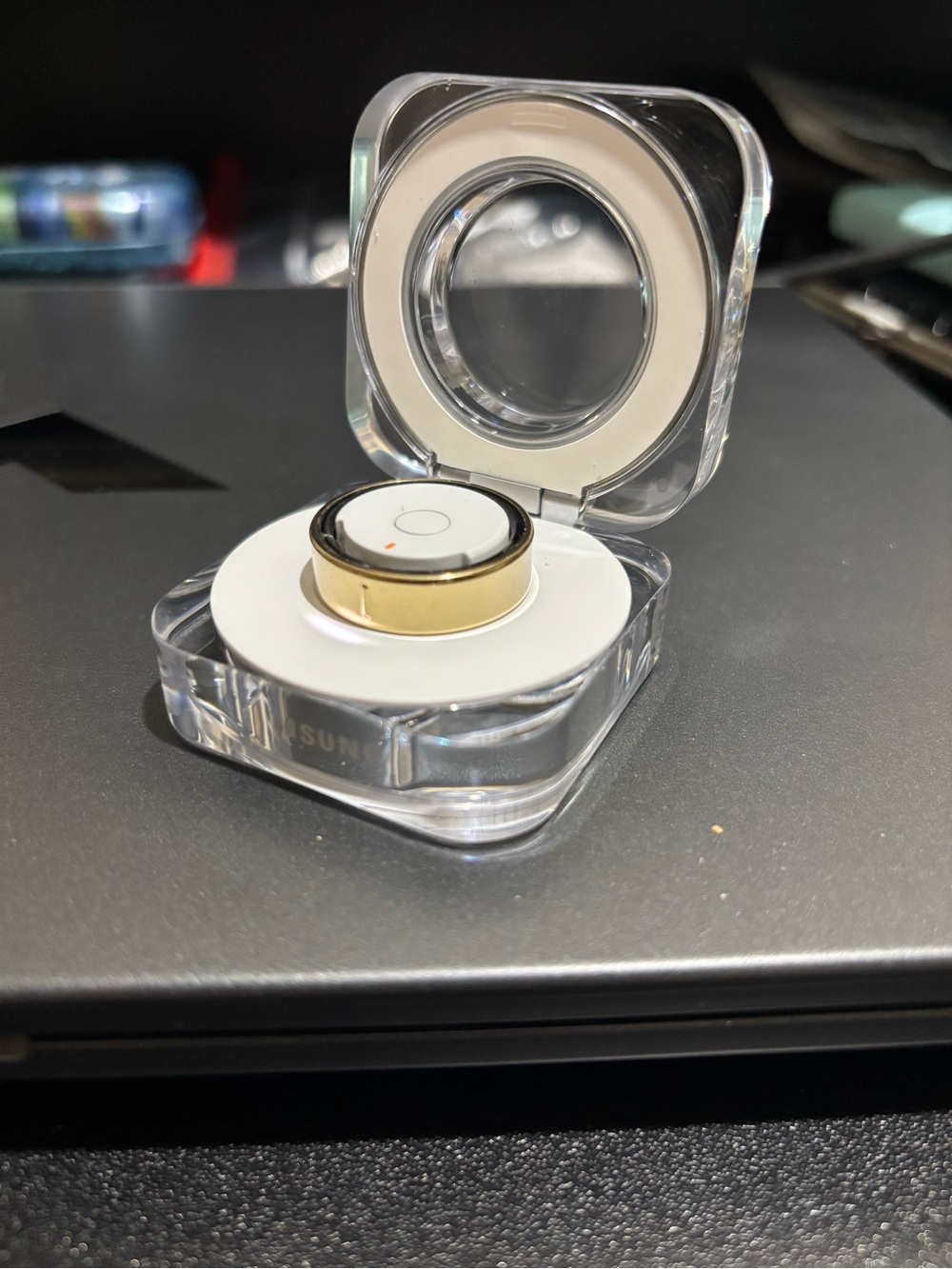 Samsung Galaxy Ring with Magnetic Wireless Charger - Size 10